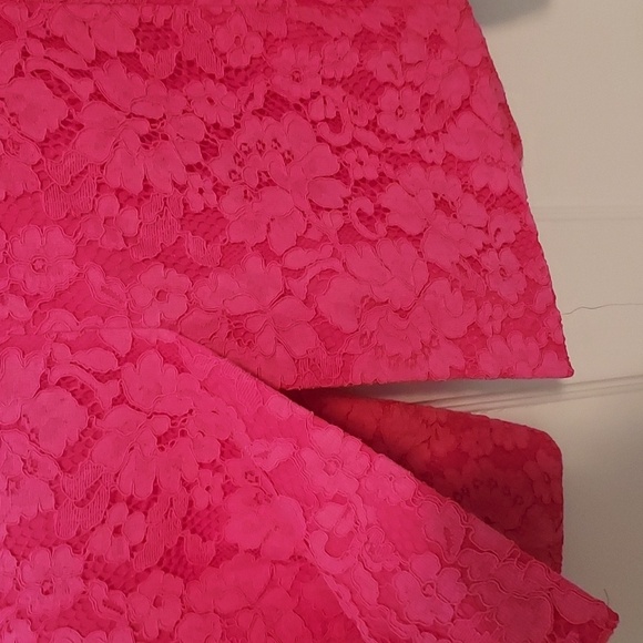 MILLY Avery Lace Blazer In Pink - Picture 15 of 16